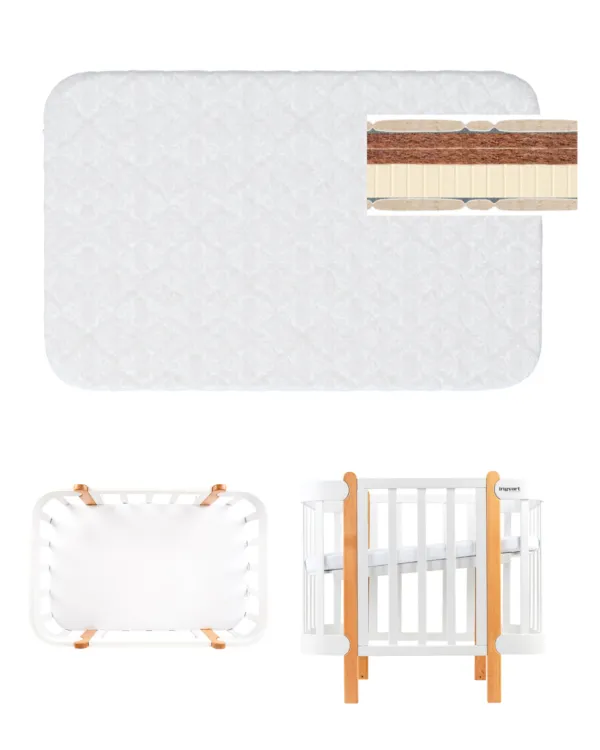Матрац для люльки NIKA 60x95, кокос-латекс